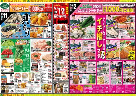 市原市でのランドロームのカタログ | ランドローム チラシ | 2026-04-11T00:00:00.000Z - 2026-04-17T00:00:00.000Z