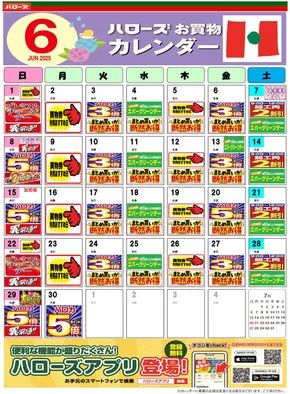 岡山市でのハローズのカタログ | 排他的な取引と掘り出し物 | 2025-05-25T00:00:00.000Z - 2025-06-30T00:00:00.000Z