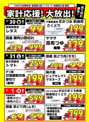 与野フードのカタログ | 私たちのお客様のための排他的な取引 | 2025-05-30T00:00:00.000Z - 2025-06-01T00:00:00.000Z