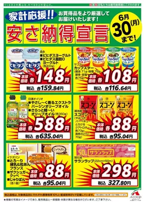 霧島市でのAコープ 鹿児島のカタログ | 現在の取引とオファー | 2025-06-01T00:00:00.000Z - 2025-06-30T00:00:00.000Z