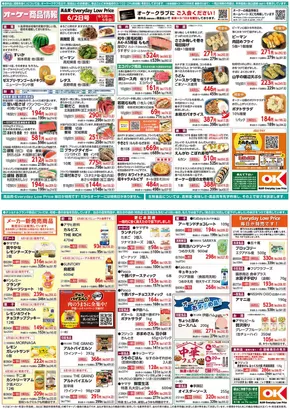 オーケーストアのカタログ | 私たちのお客様のための排他的な取引 | 2025-06-07T00:00:00.000Z - 2025-06-13T00:00:00.000Z