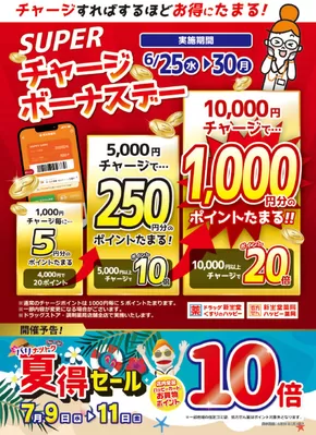 北九州市での新生堂薬局のカタログ | 新生堂薬局 チラシ | 2025-06-06T00:00:00.000Z - 2025-06-30T00:00:00.000Z