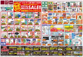 宇都宮市での山新のカタログ | 割引とプロモーション | 2025-06-11T00:00:00.000Z - 2025-06-24T00:00:00.000Z