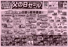 さいたま市でのスーパーみらべるのカタログ | スーパーみらべる チラシ | 2025-06-14T00:00:00.000Z - 2025-06-16T00:00:00.000Z
