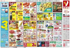 八千代市でのヤオコーのカタログ | すべての人のための魅力的な特別オファー | 2025-06-14T00:00:00.000Z - 2025-06-16T00:00:00.000Z