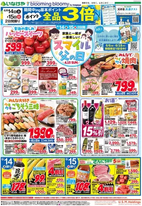いなげやのカタログ | 私たちの最高の掘り出し物 | 2025-06-14T00:00:00.000Z - 2025-06-17T00:00:00.000Z