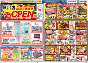 前橋市でのベイシアのカタログ | 6/13折込 ベイシア渋川店2階専門店OPEN | 2025-06-13T00:00:00.000Z - 2025-06-17T00:00:00.000Z