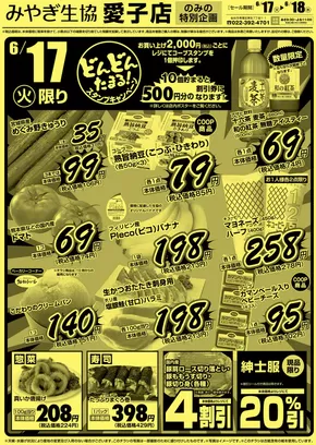 大崎市でのみやぎ生活協同組合のカタログ | 私たちの最高の掘り出し物 | 2025-06-17T00:00:00.000Z - 2025-06-18T00:00:00.000Z