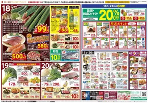 入間郡でのヤオコーのカタログ | ヤオコー チラシ | 2025-06-18T00:00:00.000Z - 2025-06-20T00:00:00.000Z