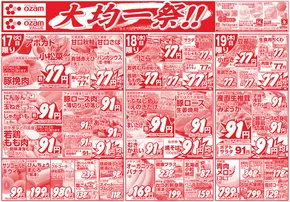 入間郡でのオザムのカタログ | オザム チラシ | 2025-06-17T00:00:00.000Z - 2025-06-19T00:00:00.000Z