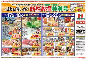 小野市でのハローズのカタログ | 私たちの最高の掘り出し物 | 2025-06-17T00:00:00.000Z - 2025-06-20T00:00:00.000Z