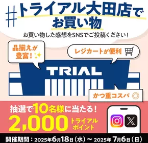 八代郡でのトライアルのカタログ | 発見するための新しいオファー | 2025-06-18T00:00:00.000Z - 2025-07-06T00:00:00.000Z