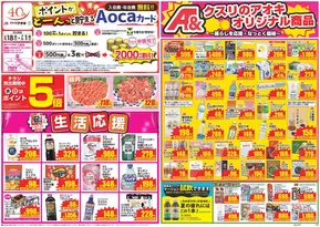 クスリのアオキのカタログ | 割引とプロモーション | 2025-06-18T00:00:00.000Z - 2025-07-02T00:00:00.000Z