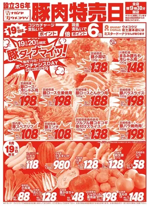 延岡市でのうめこうじ・永野屋のカタログ | うめこうじ・永野屋 チラシ | 2025-06-19T00:00:00.000Z - 2025-06-20T00:00:00.000Z