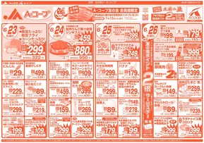 長野県A・コープのカタログ | 掘り出し物ハンターのためのオファー | 2025-06-23T00:00:00.000Z - 2025-06-26T00:00:00.000Z