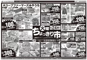 岡山市でのAコープ西日本のカタログ | 倹約家のためのトップオファー | 2025-06-24T00:00:00.000Z - 2025-06-26T00:00:00.000Z