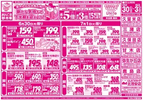 にしてつストアのカタログ | 倹約家のためのトップオファー | 2025-06-30T00:00:00.000Z - 2025-07-03T00:00:00.000Z