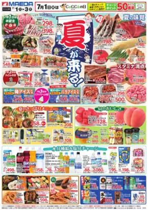 マエダのカタログ | 掘り出し物ハンターのためのオファー | 2025-07-01T00:00:00.000Z - 2025-07-30T00:00:00.000Z